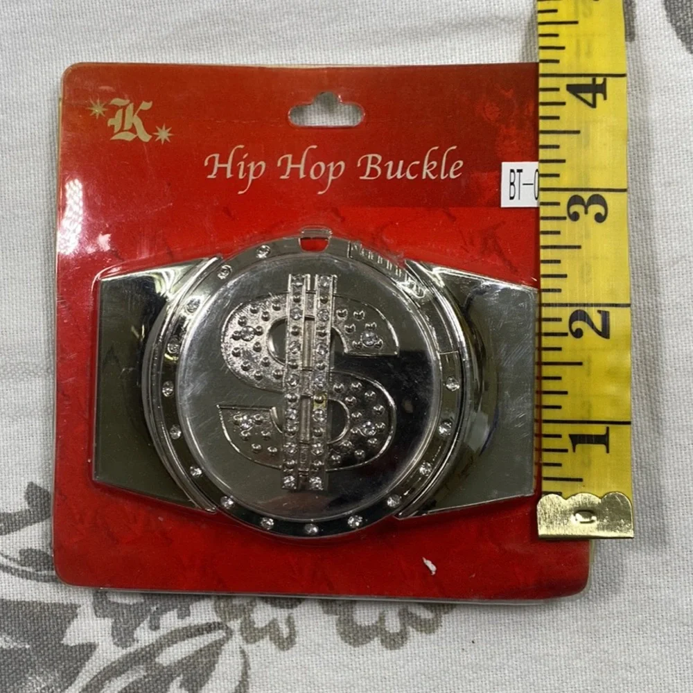 Hip Hop Flash Belt‎ Buckle, $ Dollar EMBLEM
